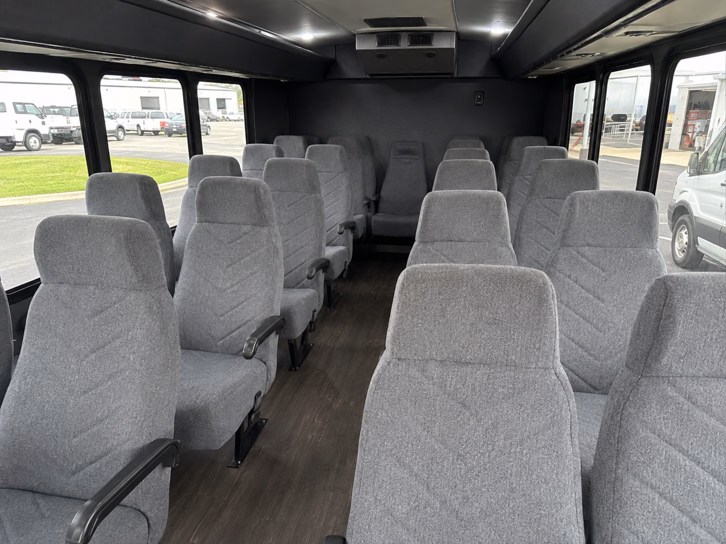 new haven 20 passenger minibus inside
