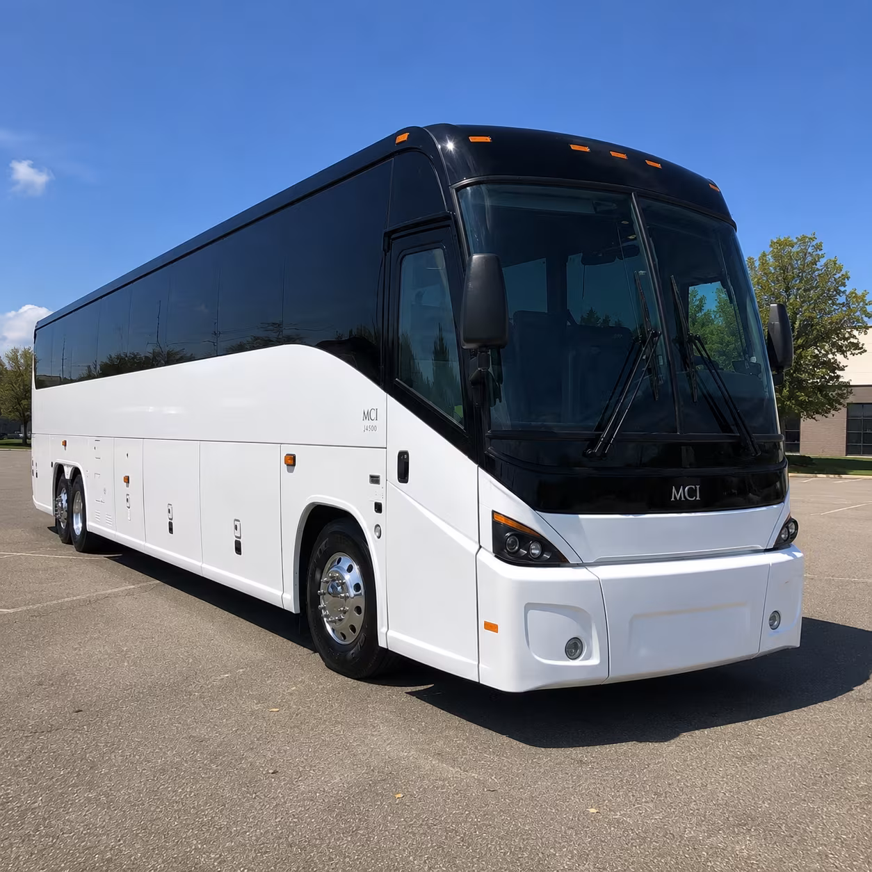 new haven 45 passenger charter bus