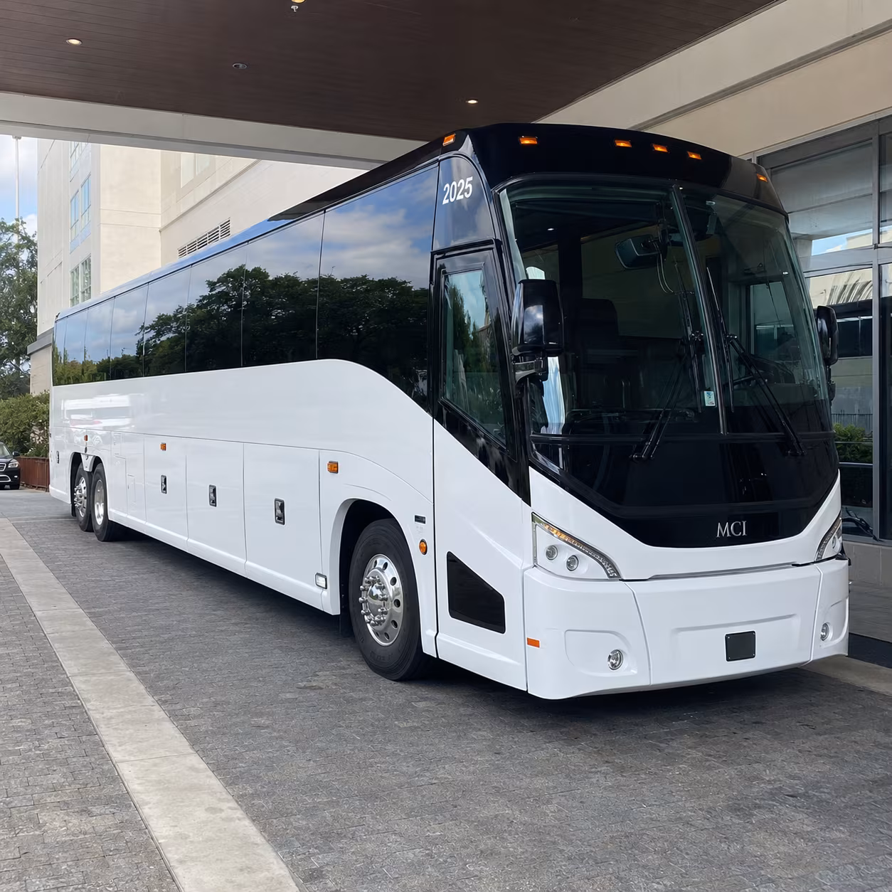 new haven 54 passenger charter bus