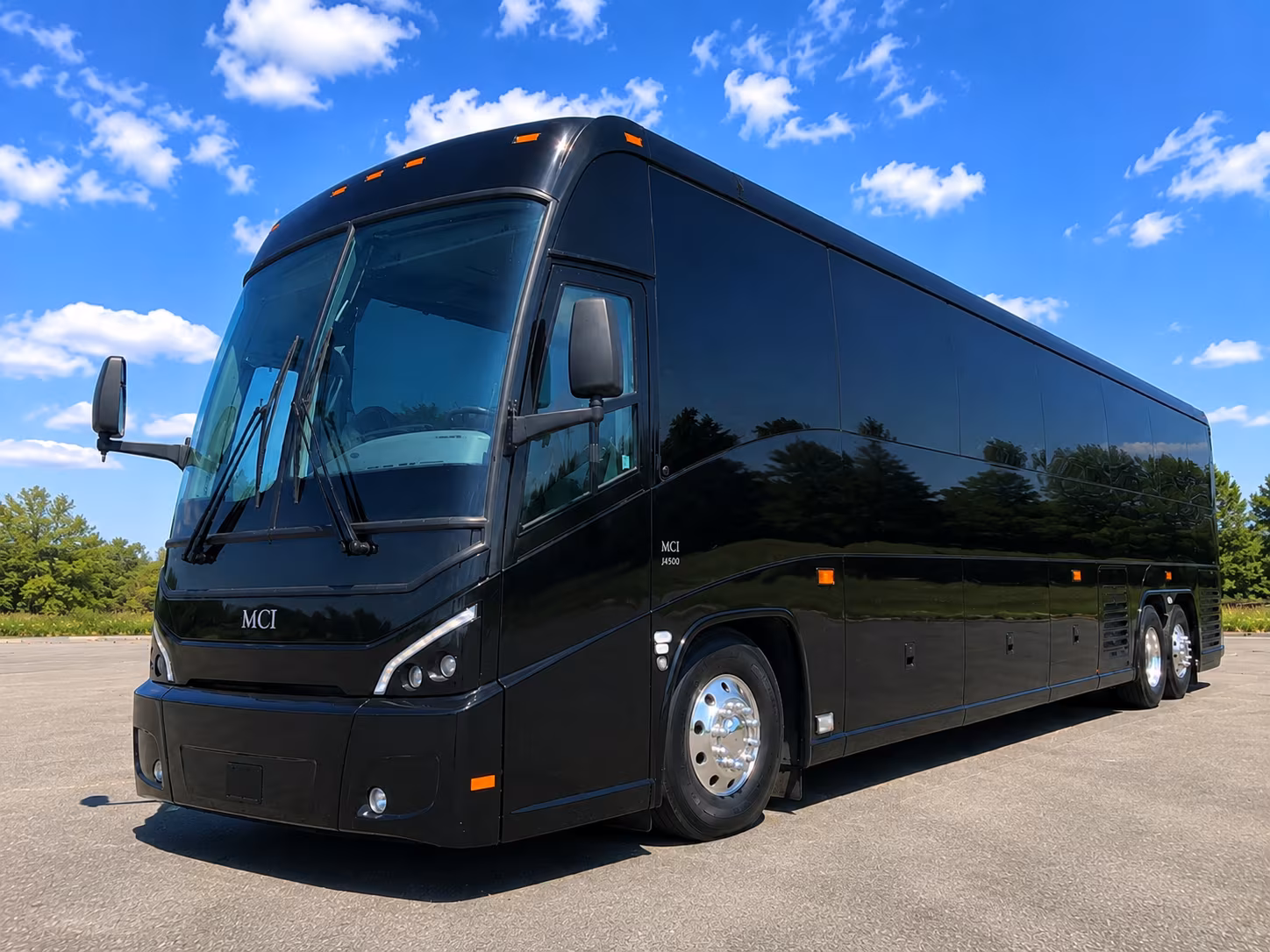 new haven airport charter bus rental