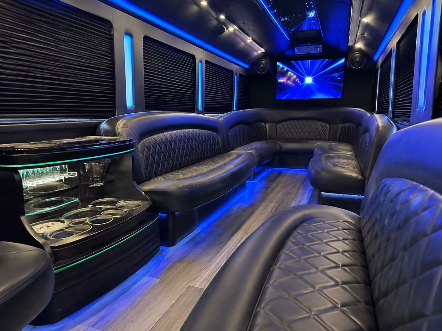 new haven concert party bus rental