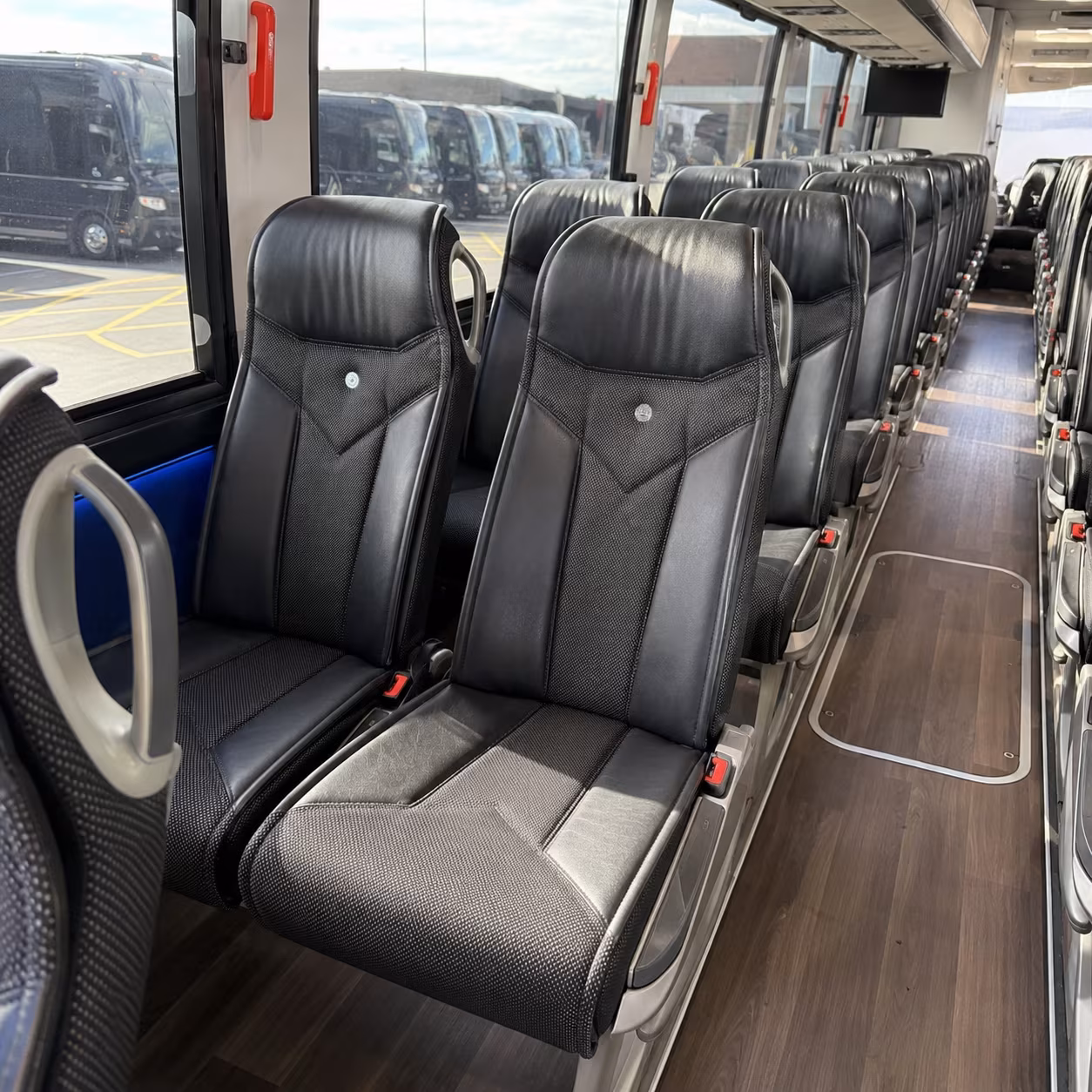 new haven event transportation onboard seating