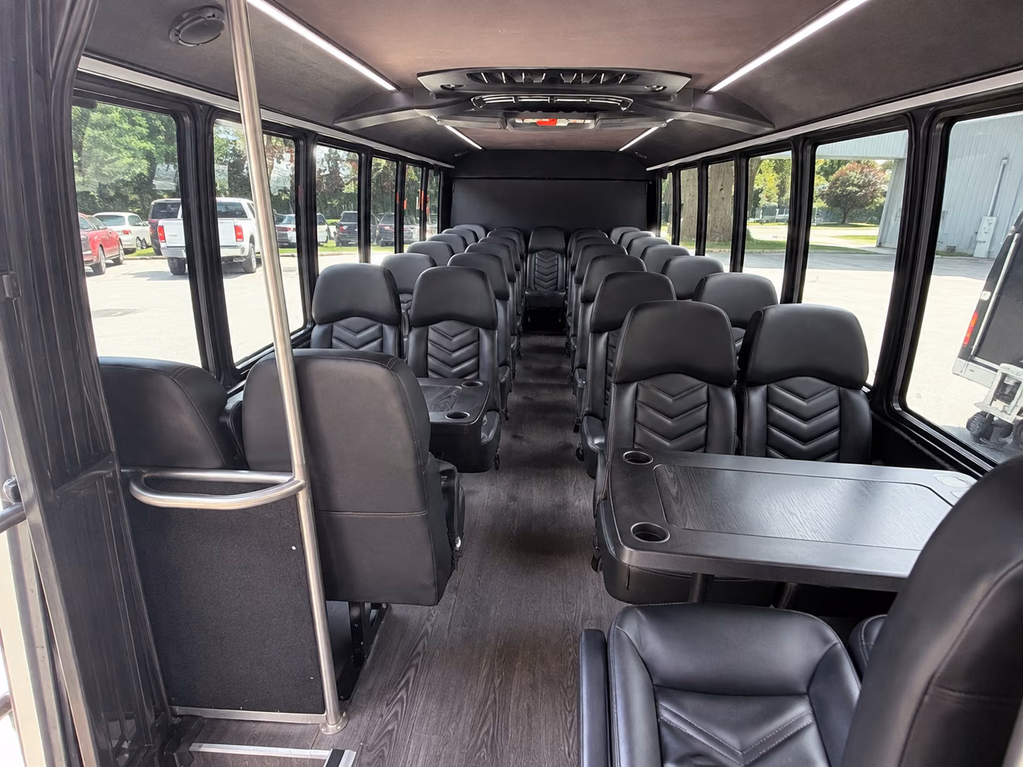 new haven field trip transportation onboard seating