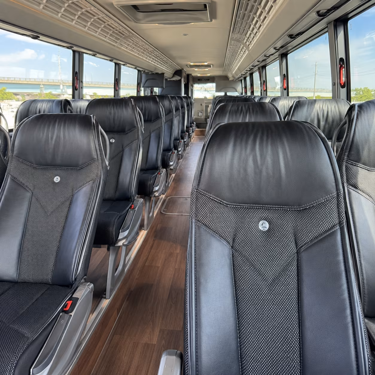 new haven private event charter bus rental