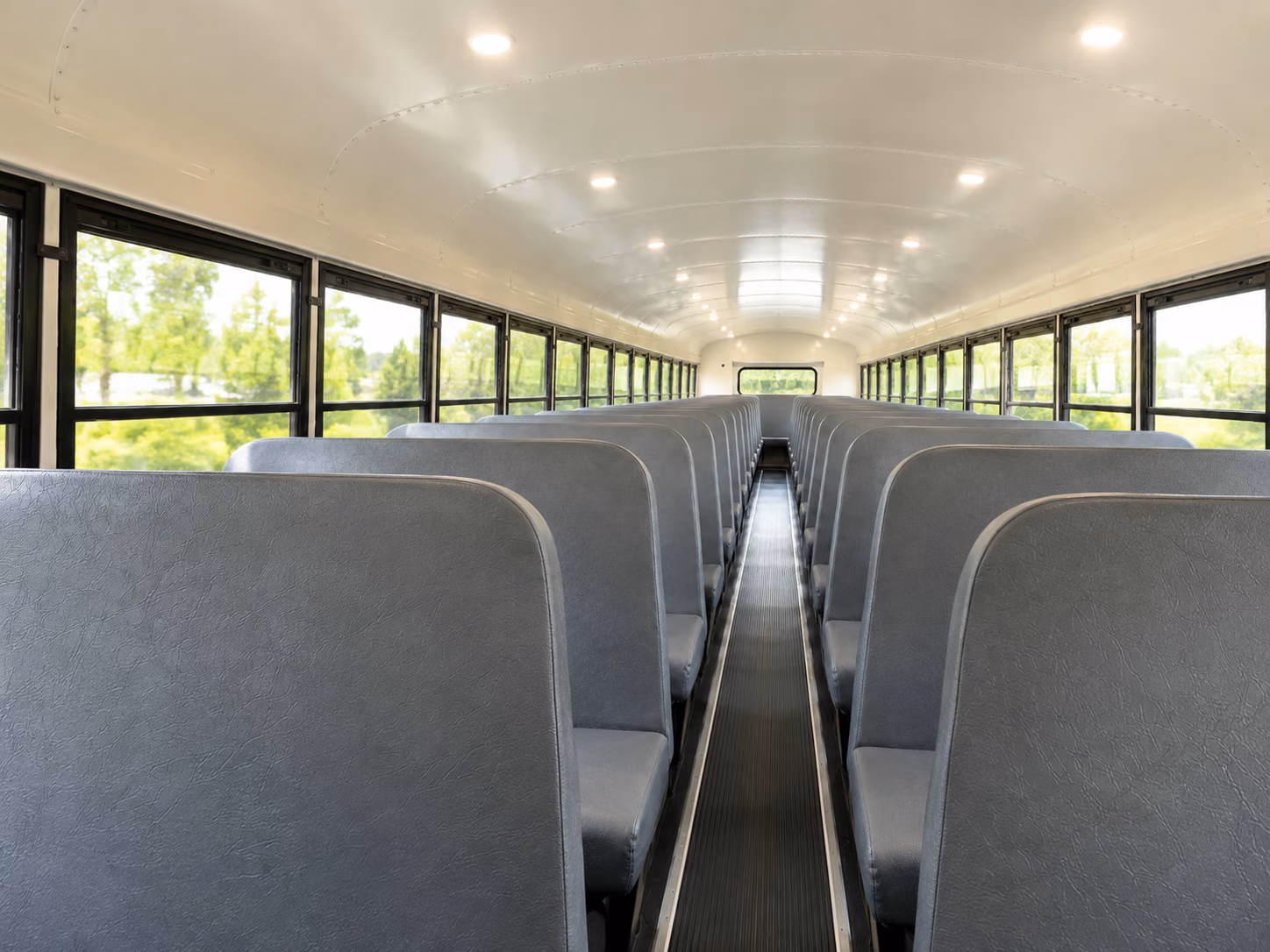 new haven school bus interior