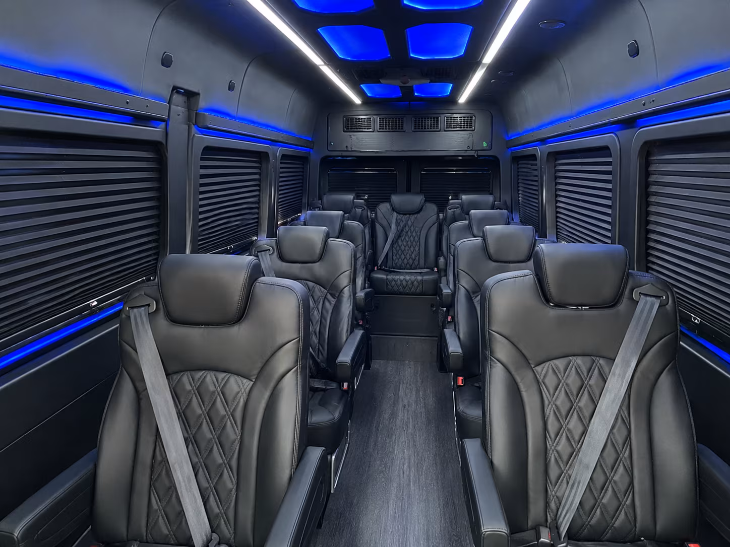 new haven sprinter van with driver inside