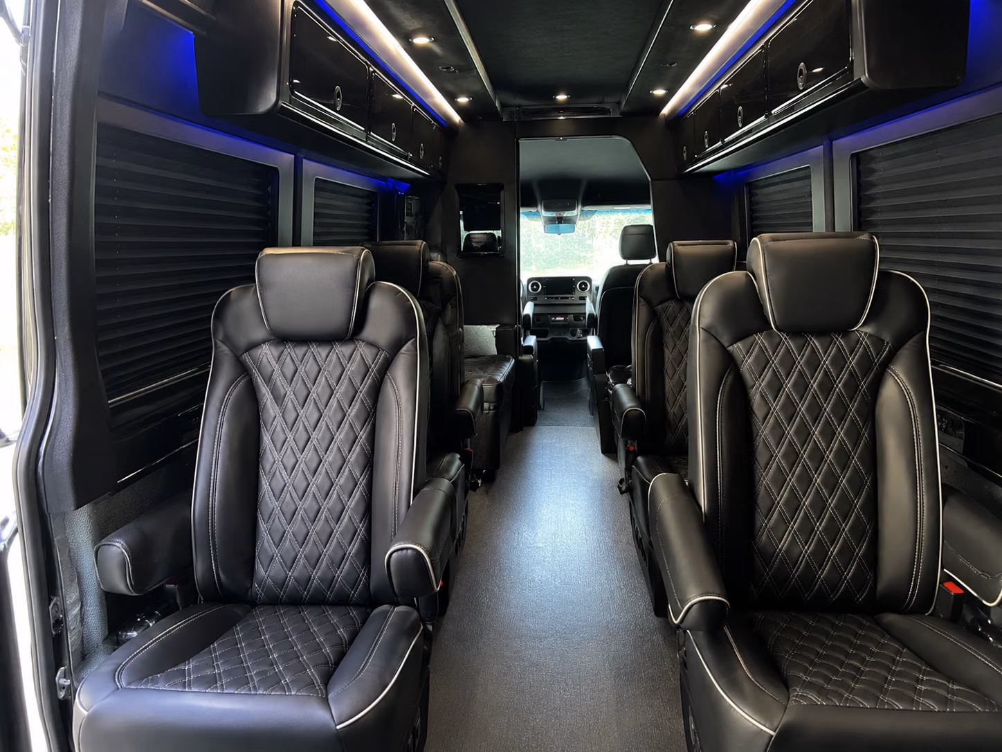 new haven sprinter van with driver interior